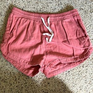 Women’s salmon colored shorts